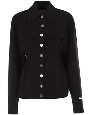Sportmax Sculpted Jacket - Black
