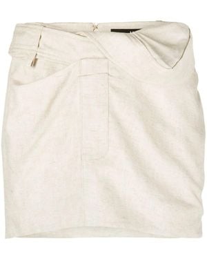 Jacquemus Bahia Mini Skirt - Natural