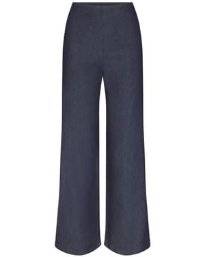 Simon Miller Pia Chambray Trousers - Blue