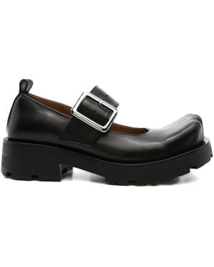 Charles Jeffrey 40Mm Moggies Buckle-Fastening Square-Toe Pumps - Black