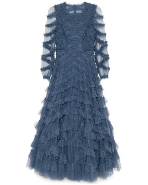 Needle & Thread Lana Abendkleid - Blau