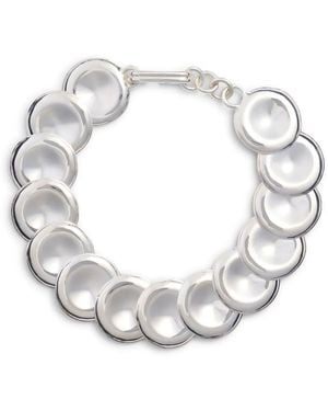 Patou Disc Necklace - Metallic