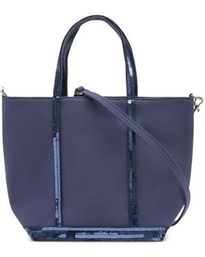 Vanessa Bruno Sequin-Detail Tote Bag - Blue