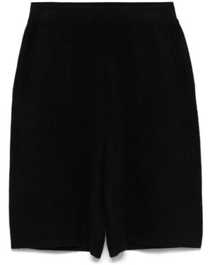 Frenckenberger Short En Cachemire - Black