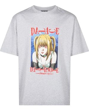 Palace X Death Note Grey Marl T-Shirt - Grau