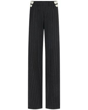 Jean Paul Gaultier Exposed Wiastband Tailoring Pants - Black