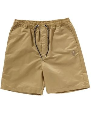 A Bathing Ape Logo-Detail Shorts - Natural