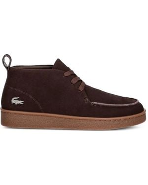 Lacoste Baseshot Chukka Desert Boots - Brown