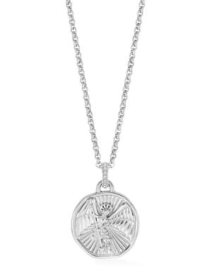 Dower & Hall Collar St. Michael Talisman - Blanco