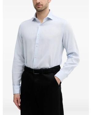 Paul & Shark Camicia A Quadretti - Bianco
