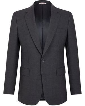 Fursac Virgin-Wool Blazer - Blue