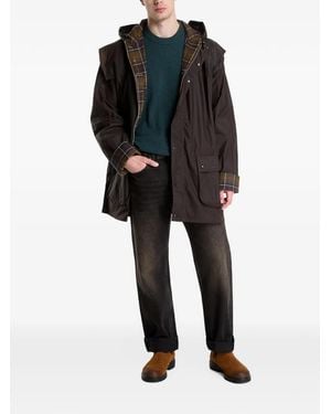 Barbour Classic Durham Waxed Jacket - Black
