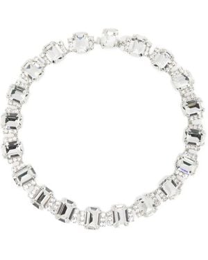 N°21 Collar Collier con apliques - Blanco