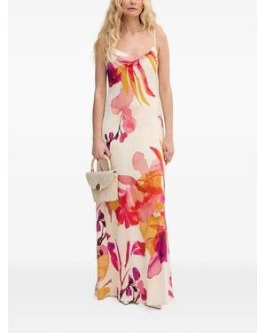 Lola Casademunt Kleid Mit Print - Weiß