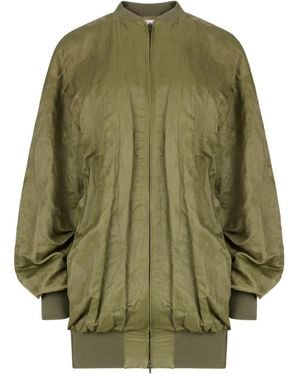 Nina Ricci Winkler Votton Bomber Jacket - Green