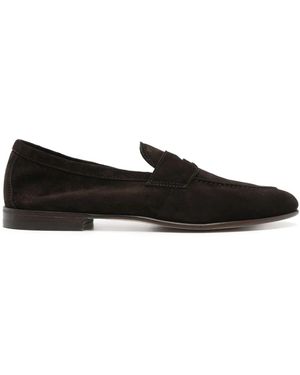Henderson Suede Loafers - Black