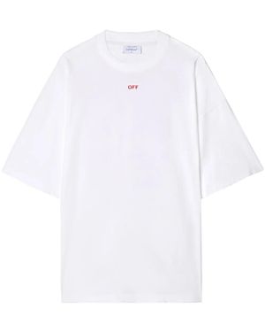 Off-White c/o Virgil Abloh Smile Arrow Tシャツ - ホワイト