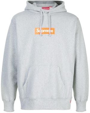 Supreme Box Logo Hoodie - White