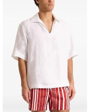 Orlebar Brown Vincent Linen T-Shirt - White