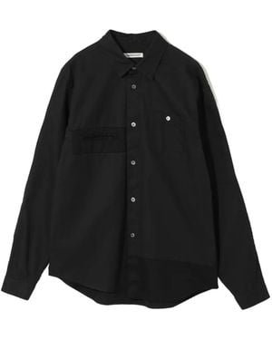 Undercover Patch-Pocket Shirt - Black