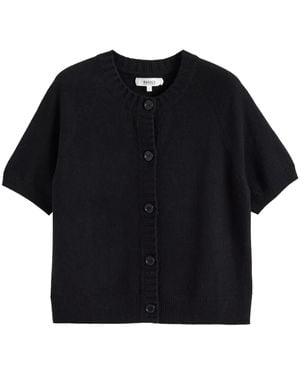 Chinti & Parker ショートスリーブ カーディガン - ブラック