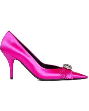 Balenciaga Pumps Avenue Palazzo Con Decorazione - Rosa