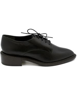 Walter Steiger Lace-Up Oxford Shoes - Black