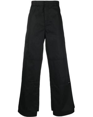 Palm Angels Reversed Waistband Chino Pant Black/brown
