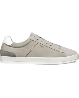 Geox Serifos Panelled Trainers - White