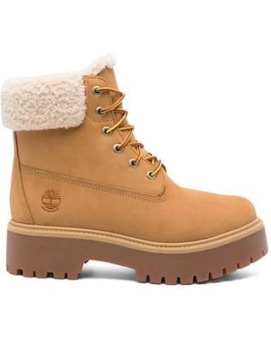 Timberland Stone Street Mid Stiefeletten Mit Plateau - Braun