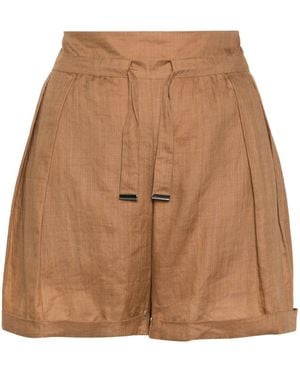 BOSS Shorts Con Coulisse - Marrone