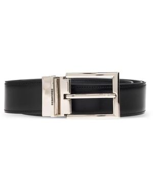 DSquared² 1 Belt Gift Box - White