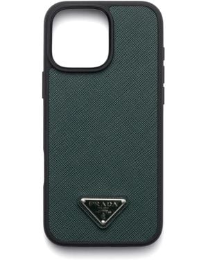 Prada スマホケース - グリーン