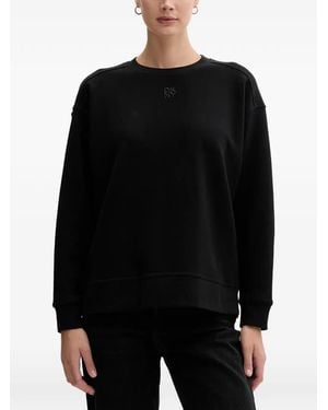 DKNY Pullover Mit Rundem Ausschnitt - Schwarz