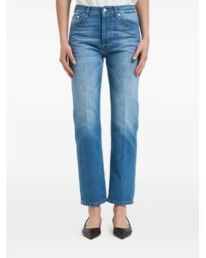 Dondup Icon Faded-Effect Jeans - Blue