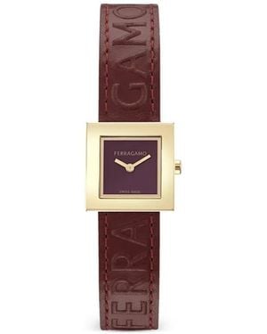 Ferragamo Square-Face 20Mm - Red