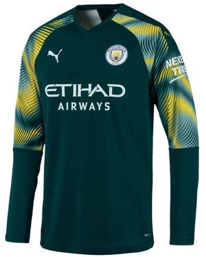PUMA Manchester City Long-Sleeve Vest - Green