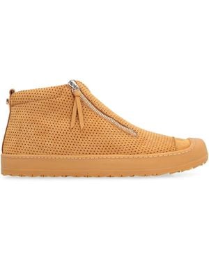 Volta Footwear Zip-Up Sneakers - Brown