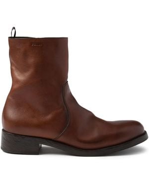 Prada Stiefeletten Mit Reißverschluss 40Mm - Braun