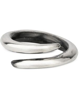 Rhoe Bermat Echo Spiral Ring - Metallic