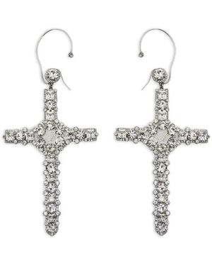 Blumarine Orecchino A Croce - Bianco