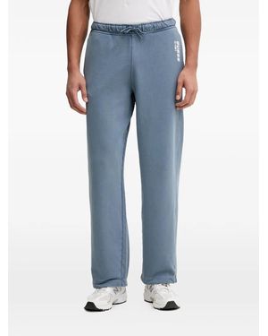 Guess Trainingsbroek Met Logoprint - Blauw