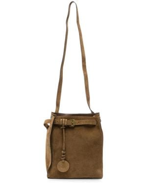 Mulberry Mini Buckle-Detail Cross Body Bag - Natural