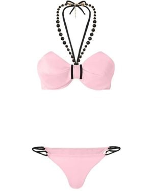 Genny Bikini Mit Schleifendetail - Pink