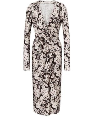 Philosophy Di Lorenzo Serafini Floral-Print Dress - White