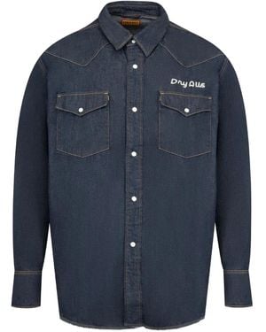 Human Made Jeanshemd im Western-Look - Blau