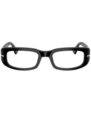 Persol Gafas Con Montura Rectangular - Negro