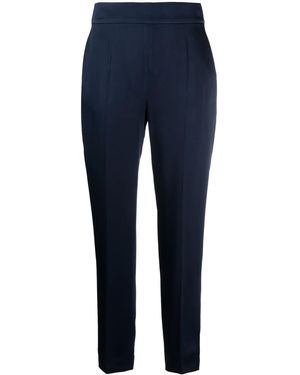 Max Mara ハイウエスト パンツ - ブルー
