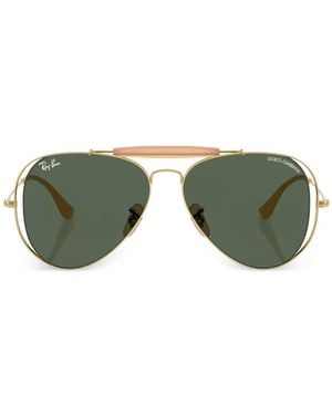 Ray-Ban X Dolce & Gabbana Pilot Sunglasses - Green
