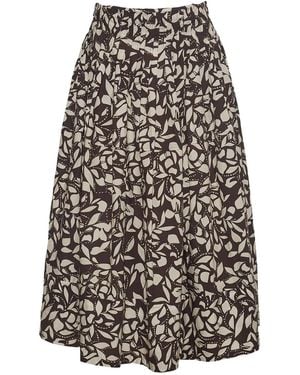 Cara Cara Pinecrest A-Line Skirt - White
